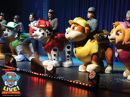 Paw Patrol Live at Stockton Arena