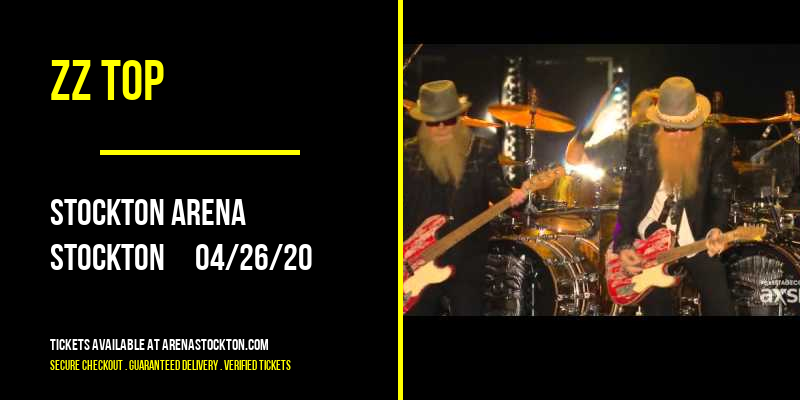 ZZ Top at Stockton Arena tickets ZZ Top at Stockton Arena