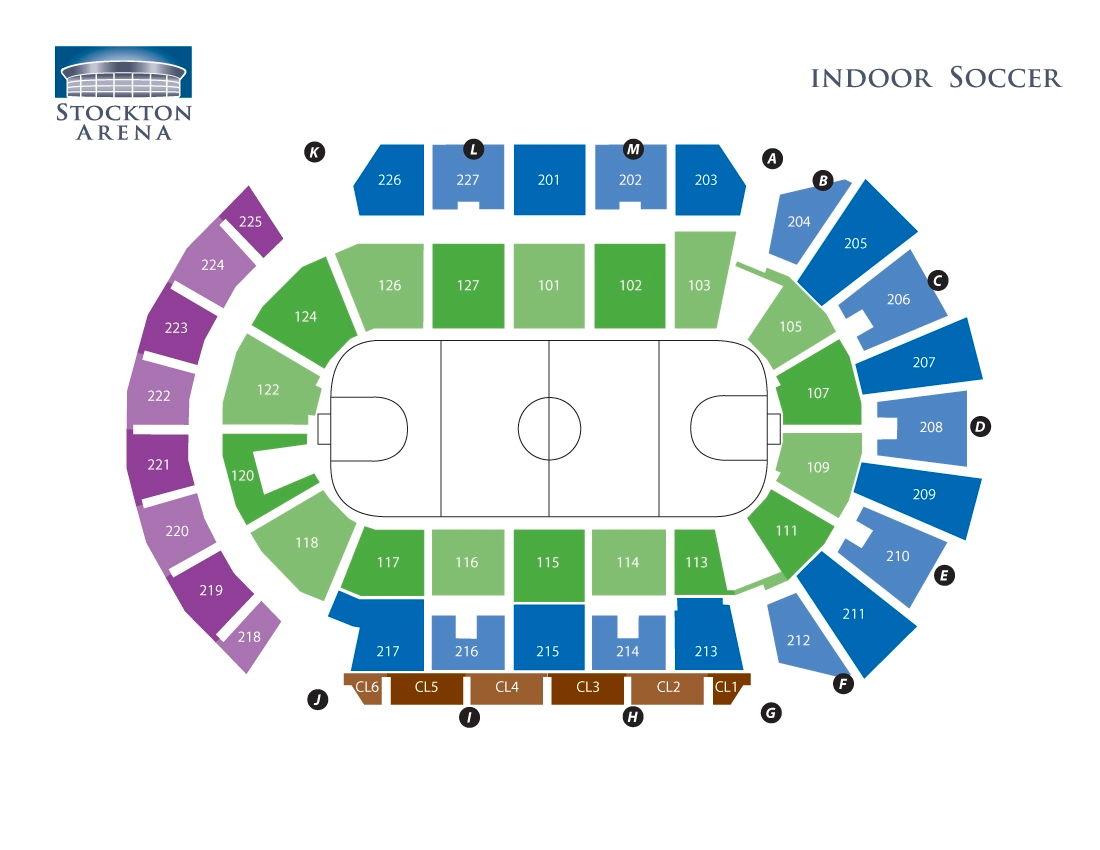 Stockton Arena Seating Chart