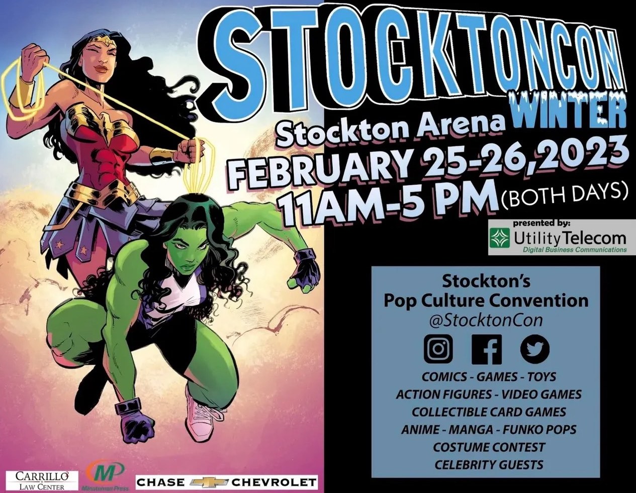 StocktonCon Winter - Sunday at Stockton Arena